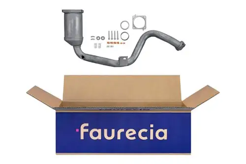 Hella 8LE366050-691 Front Centre Catalytic Converter Fits Citroën Peugeot