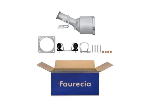 Hella 8LE366050-701 Catalytic Converter Fits Citroën C5
