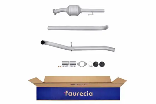 Hella 8LE366051-411 Centre Catalytic Converter Fits Fiat Doblo