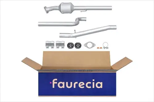 Hella 8LE366051-421 Centre Catalytic Converter Fits Fiat Doblo