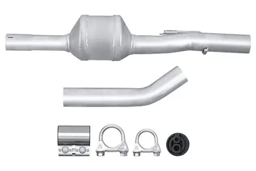 HELLA HELLA 8LE366051-441 Hella 8LE366051-441 Centre Catalytic Converter Fits Citroën Fiat Peugeot Expert 