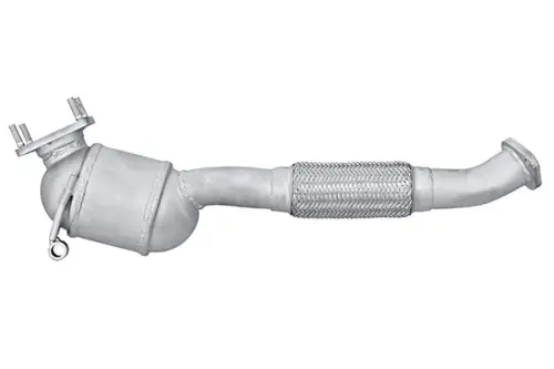 HELLA HELLA 8LE366051-701 Hella 8LE366051-701 Front Catalytic Converter Fits Ford Focus 
