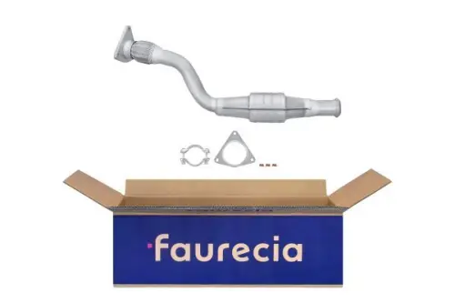 Hella 8LE366053-571 Front Centre Catalytic Converter Fits Renault Clio Kangoo