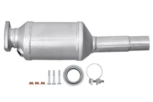 HELLA HELLA 8LE366054-481 Hella 8LE366054-481 Front Catalytic Converter Fits VW Golf 
