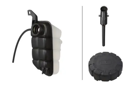 Hella 8MA366365-591 Coolant Expansion Tank Fits Mercedes G Class S Class
