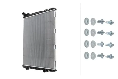 Hella 8MK366305-731 Radiator Fits Scania R S
