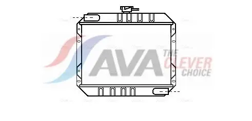 AVA FD2012 Radiator Fits Ford Taunus Taunus V Taunus Turnier Taunus III Consul