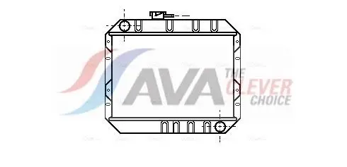 AVA FD2014 Radiator Fits Ford Taunus 20M Capri II Capri I Capri III