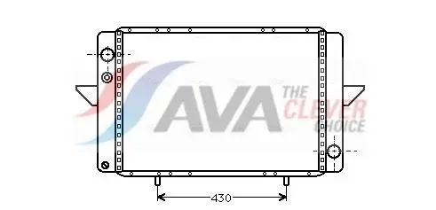 AVA RT2107 Radiator Fits Renault Master I